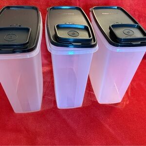 Set of 3 Tupperware  Super Cereal Storer